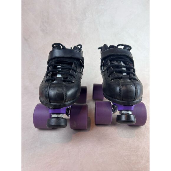 Rock Skates GT-50 Black Roller Skates Size 7 M (8 W) USA Sure Grip Roller Derby - Picture 7 of 11